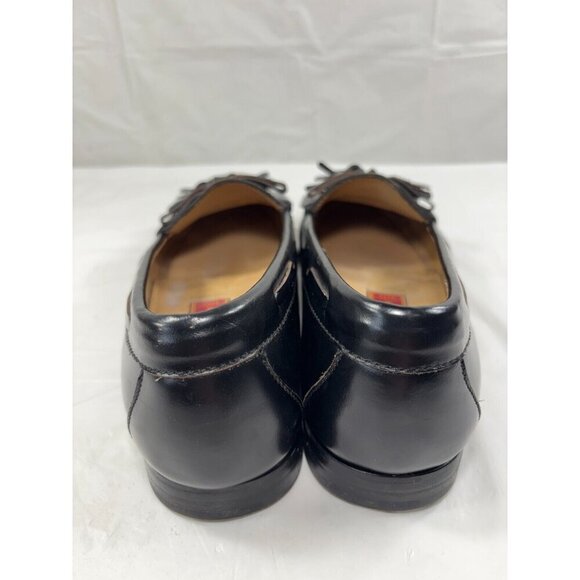Cole Haan Men's Pinch Tassel Loafer Size 11.5 D Slip On Dress Shoe Black Leather - Picture 11 of 12